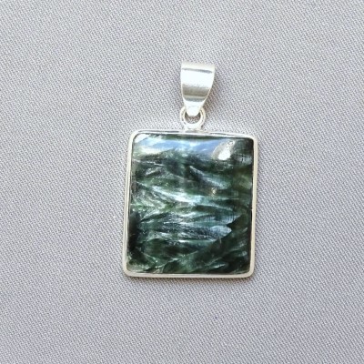 Serafinite pendant in silver 12.9g, Russia