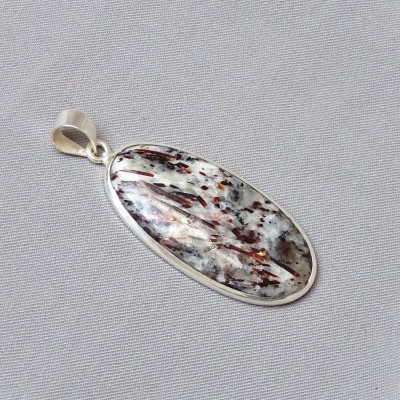 Astrophyllite pendant in silver 13.7g, Russia