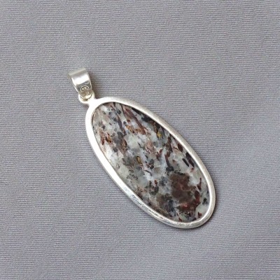 Astrophyllite pendant in silver 13.7g, Russia