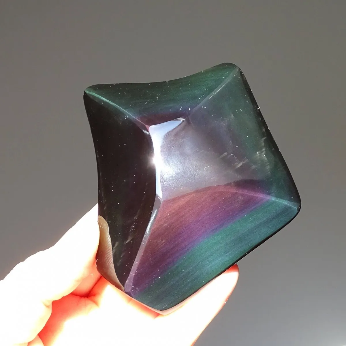 Regenbogen-Obsidian 163g, Mexiko