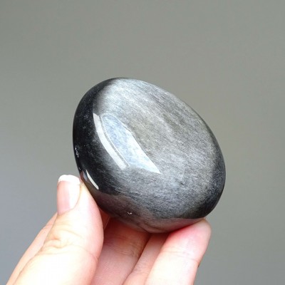 Obsidián stříbrný 135g, Mexiko