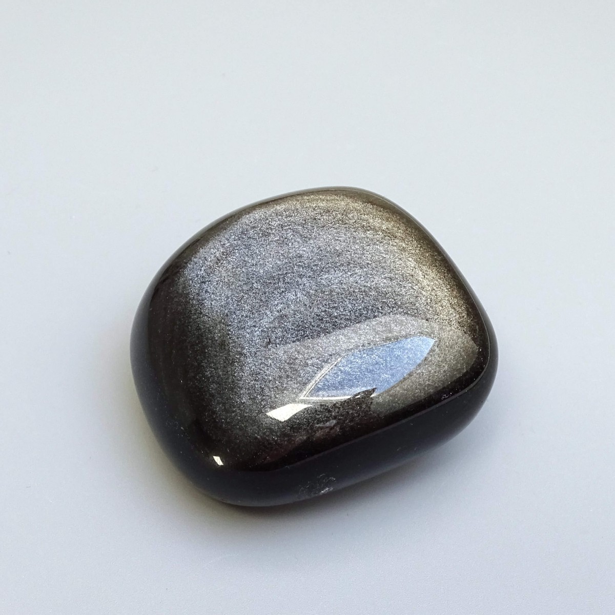 Obsidián stříbrný 140g, Mexiko