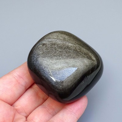 Obsidián stříbrný 140g, Mexiko