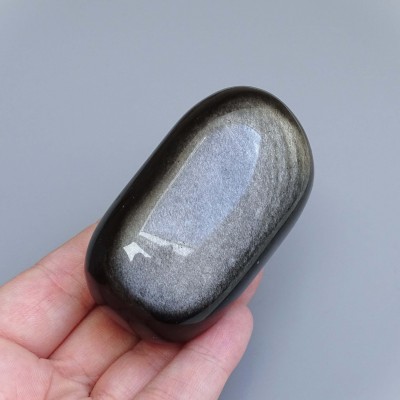 Obsidián stříbrný 156g, Mexiko