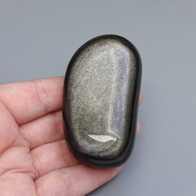 Obsidián stříbrný 106g, Mexiko