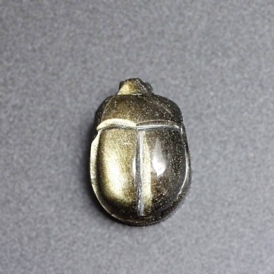 Golden Obsidian Scarabeus (Sacred Scarab), Mexico