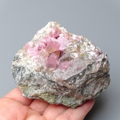 Cobaltocalcite with rock 283g, Morocco