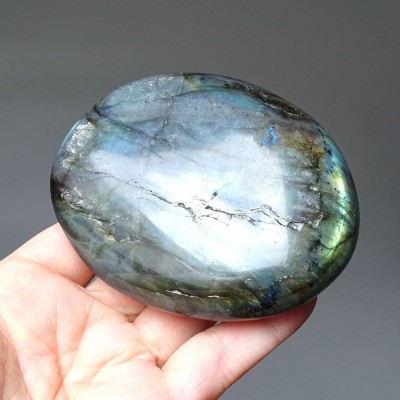 Labradorite polished 384g, Madagascar