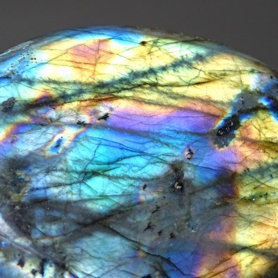 Labradorite polished 384g, Madagascar