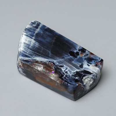 Pietersit polished natural mineral 72g, Namibia