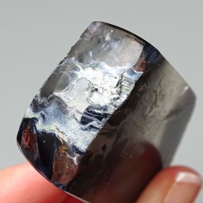 Pietersit polished natural mineral 72g, Namibia