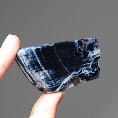 Pietersit polished natural mineral 72g, Namibia