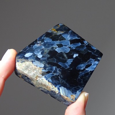 Pietersit polished natural mineral 91g, Namibia