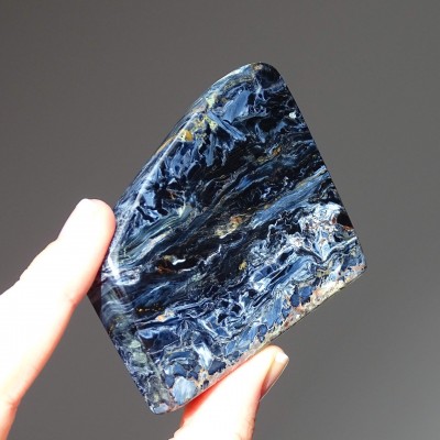 Pietersit polished natural mineral 134g, Namibia