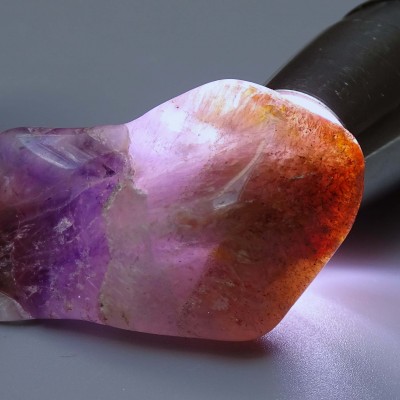 Auralite natural polished crystal 49g, Brazil