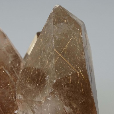 Smoky natural crystals with rutile 403g, Brazil