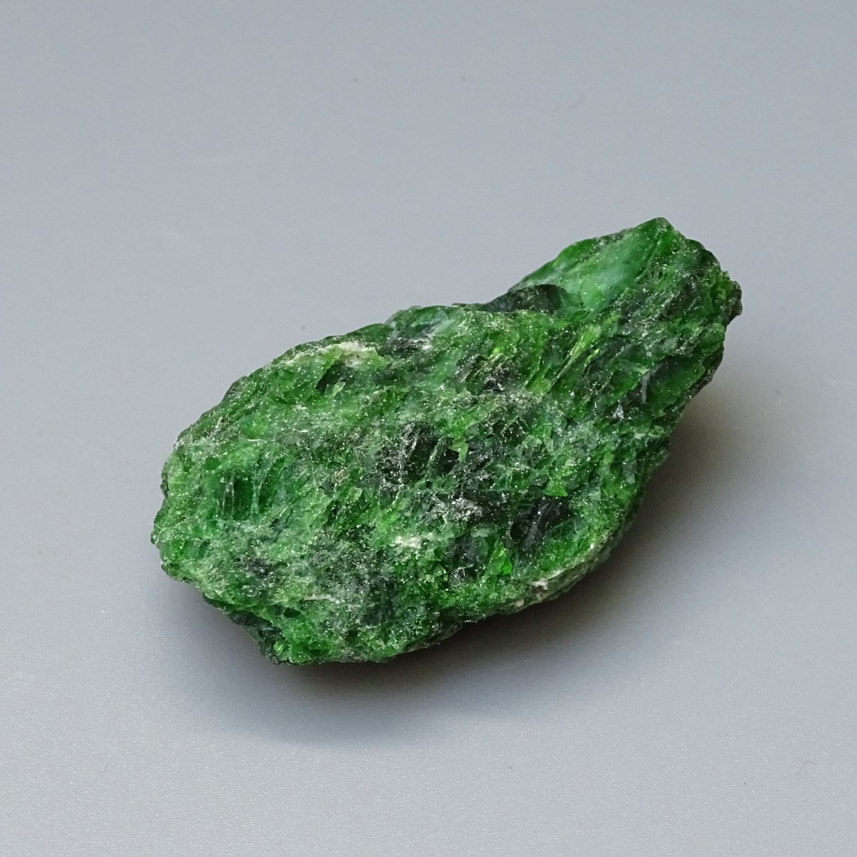 Chromdiopside natural mineral top quality 64g, Russia