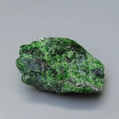 Chromdiopside natural mineral top quality 54g, Russia