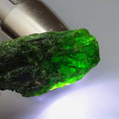 Chromdiopside natural mineral top quality 24g, Russia