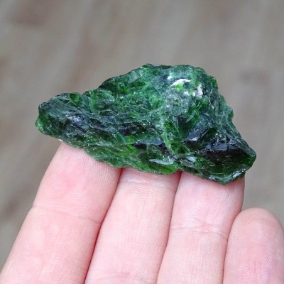 Chromdiopside natural mineral top quality 24g, Russia