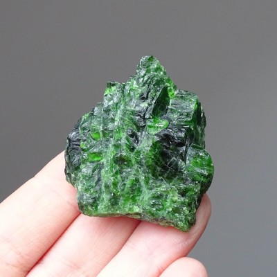 Chromdiopside natural mineral top quality 35g, Russia