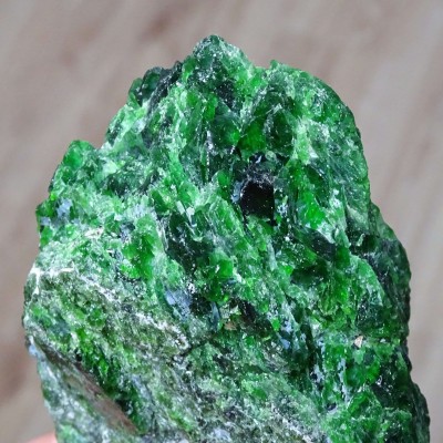 Chromdiopside natural mineral top quality 356g, Russia