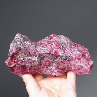 Rhodonite raw mineral 708g, Brazil