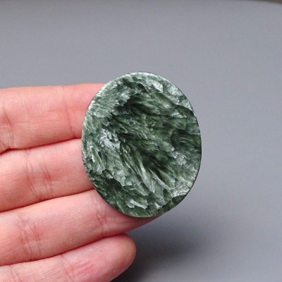 Serafinite polished cabochon 8.2g Russia