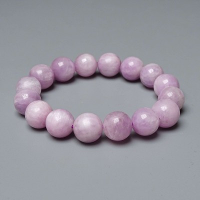 Kunzite bracelet in top quality 13.3mm, Afghanistan