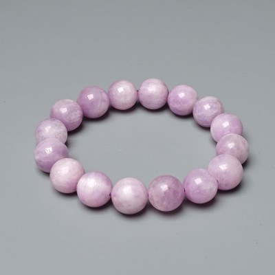 Kunzite bracelet in top quality 13.3mm, Afghanistan