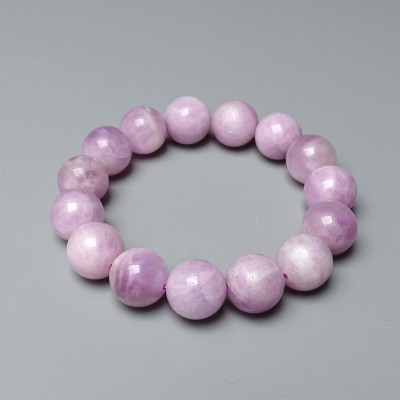 Kunzite bracelet in top quality 13.7mm, Afghanistan