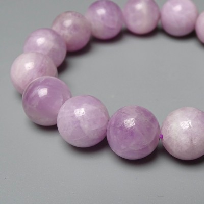 Kunzite bracelet in top quality 13.7mm, Afghanistan