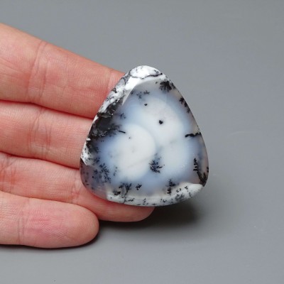 Dendritic opal (merlinite) cabochon 13.2g, Madagascar