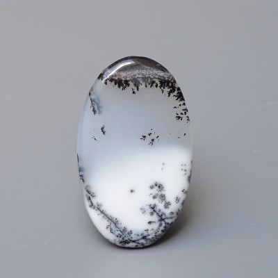 Dendritic opal (merlinite) cabochon 14g, Madagascar