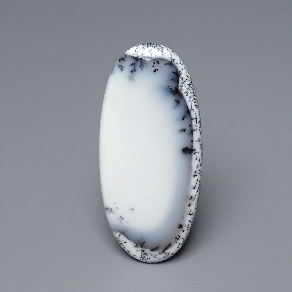 Dendritic opal (merlinite) cabochon 26.4g, Madagascar