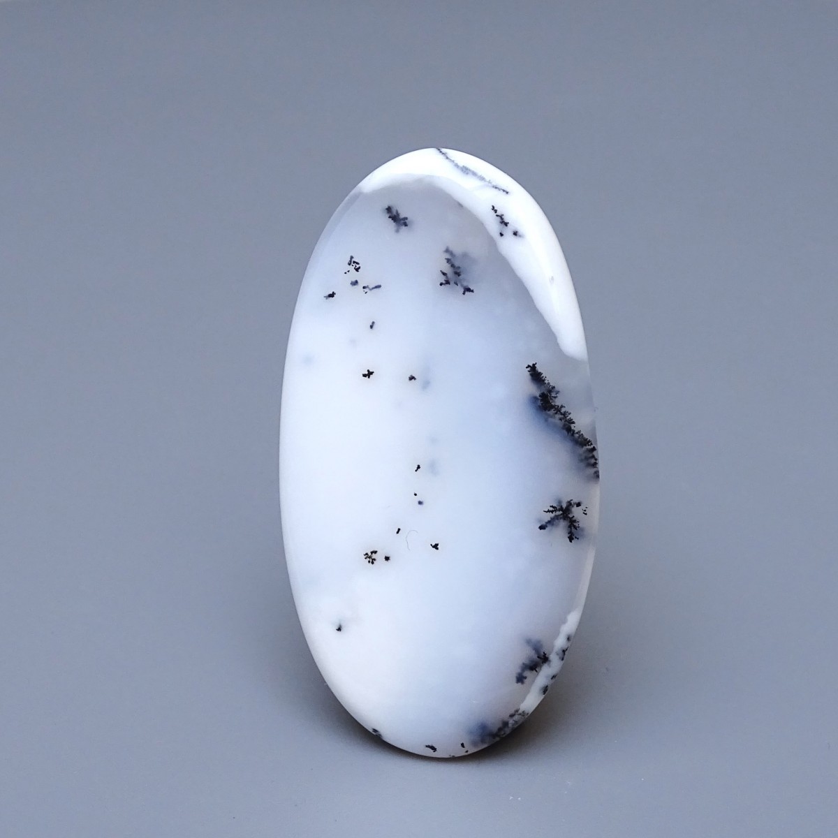 Dendritic opal (merlinite) cabochon 11.1g, Madagascar