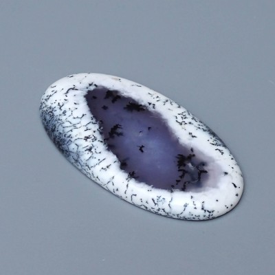 Dendritic opal (merlinite) cabochon 16.2g, Madagascar