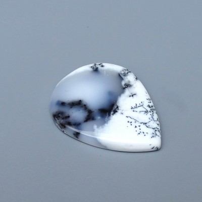 Dendritic opal (merlinite) cabochon 9.7g, Madagascar