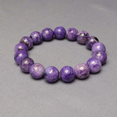 Charoit/Charoite bracelet in top quality 11.9mm, Russia