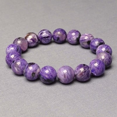 Charoit/Charoite bracelet in top quality 12,1mm, Russia