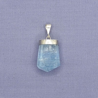 Aquamarine natural crystal pendant 7.4g, Afghanistan