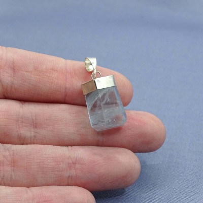 Aquamarine natural crystal pendant 4,1g, Afghanistan