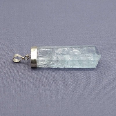 Aquamarine natural crystal pendant 13.9g, Afghanistan