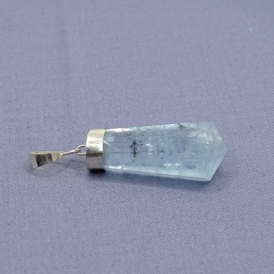 Aquamarine natural crystal pendant 6.6g, Afghanistan