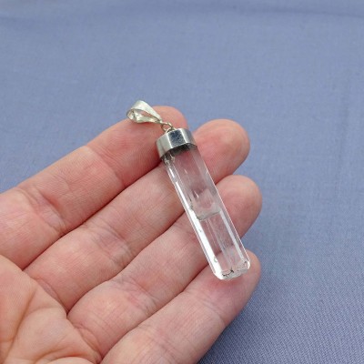 Aquamarine natural crystal pendant 5.4g, Afghanistan