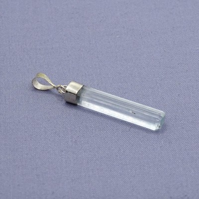 Aquamarine natural crystal pendant 3.3g, Afghanistan