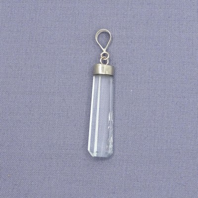 Aquamarine natural crystal pendant 3.1g, Afghanistan