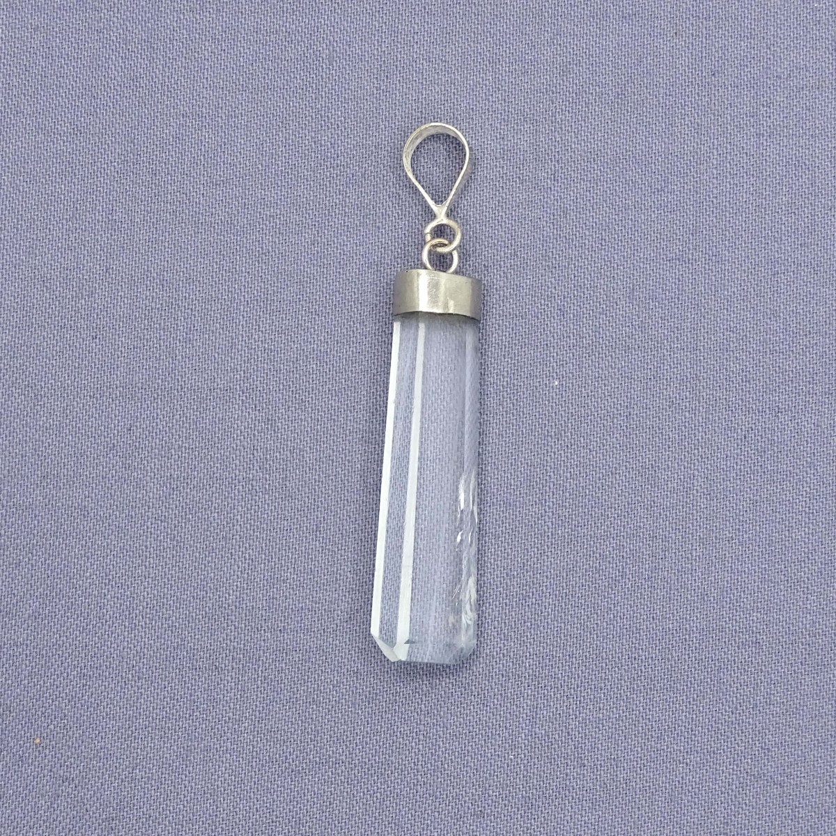 Aquamarine natural crystal pendant 3.1g, Afghanistan