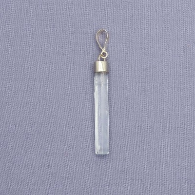 Aquamarine natural crystal pendant 2.6g, Afghanistan