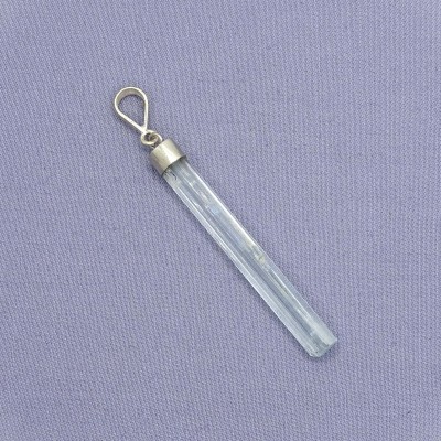 Aquamarine natural crystal pendant 3.9g, Afghanistan